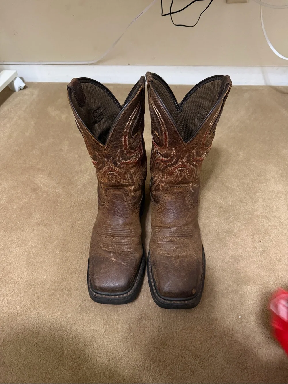 Men’s Justin soft toe boots